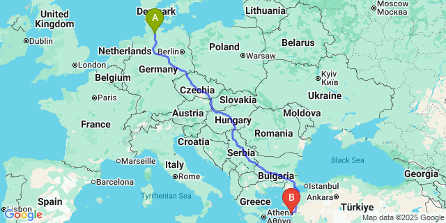 Map: Izmir Adnan Menderes Airport (ADB) to Konak